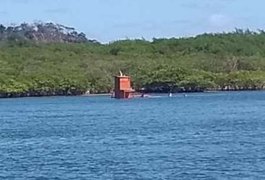 Balsa que fazia travessia entre Porto de Pedras e Japaratinga afunda no Rio Manguaba