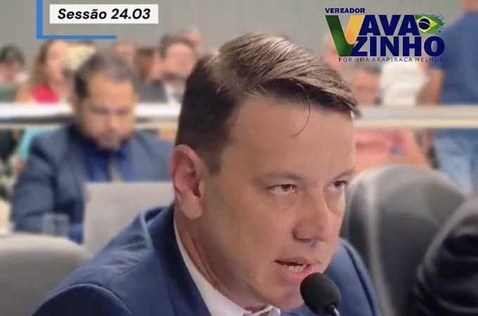 Vereador Vavazinho volta a cobrar solução para situação da Rua Antônio Simão durante sessão da Câmara