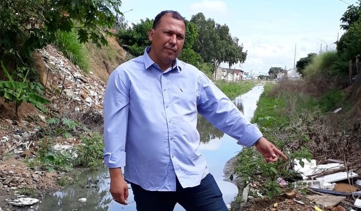 Fabiano Leão faz indicação para mutirão de limpeza no bairro Primavera