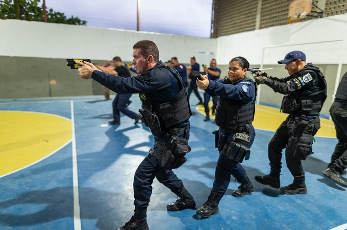 Guarda Civil Municipal de Maceió realiza treinamento de abordagem em edificações