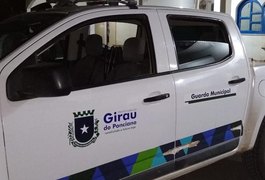 Guarda Municipal de Girau do Ponciano captura suspeito de agredir a esposa