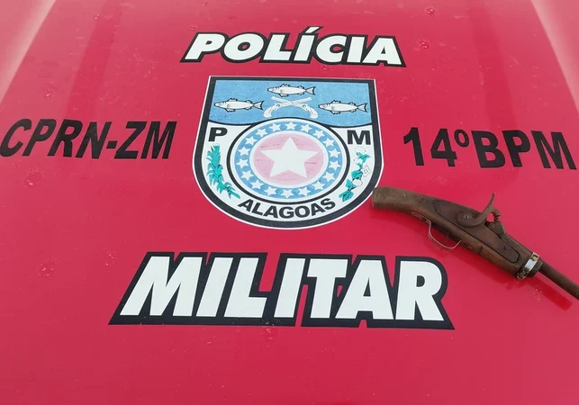 Homem procurado por tentar matar a esposa é preso na zona rural de Joaquim Gomes