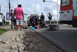 Vídeo. Mulheres ficam feridas após colisão entre motos em Arapiraca