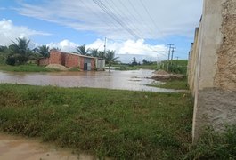 Defesa Civil e Semarh monitoram nível e registram 150 desabrigados e desalojados em Alagoas