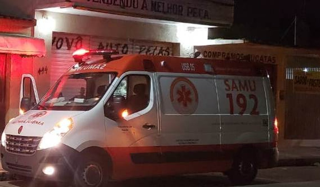 Mulher sofre lesão na cabeça ao tentar fugir de agressão do marido em Arapiraca