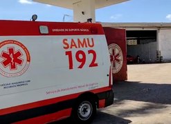 Homem é atacado com golpe de arma branca e socorrido pelo Samu em Arapiraca