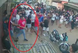 Imagens mostram momento em que segurança mata homem em festa, em Maceió; assista