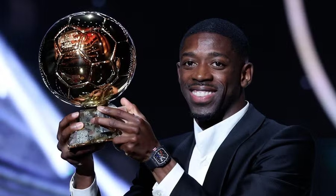 Dembélé supera Lamine Yamal e conquista Bola de Ouro 2025; Raphinha fica em 5º