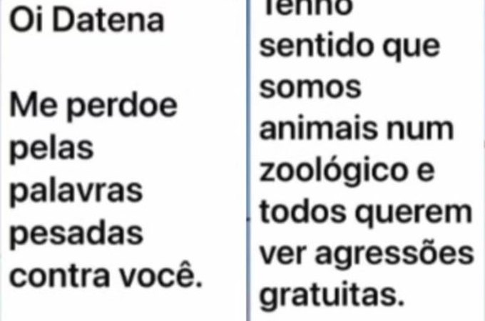 Dias antes do debate, Pablo Marçal teria enviado mensagens pedindo desculpas, revela Datena