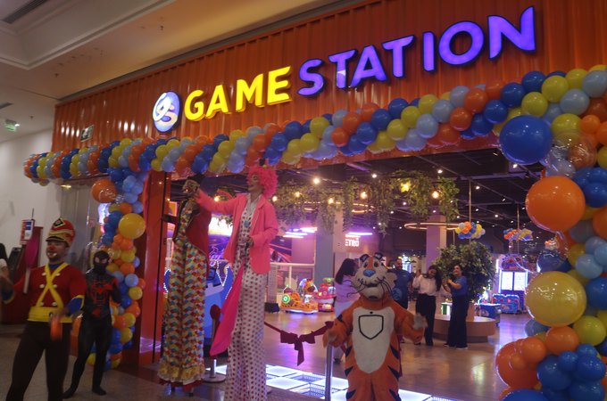 Inauguração Game Station