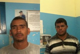 Dupla é presa após cometer assaltos com arma de brinquedo em Campo Alegre
