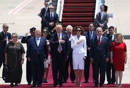 Após visitar a Arábia Saudita,Trump chega a Israel nesta segunda