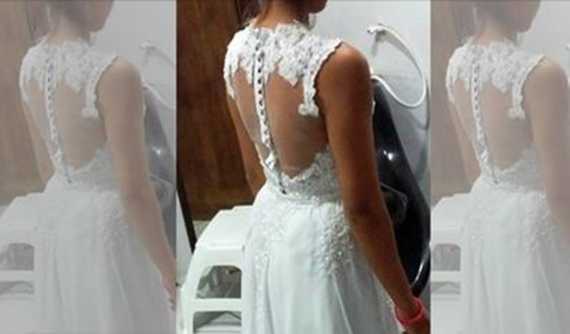 A menos de um mês do casamento, noiva tem vestido roubado no CE