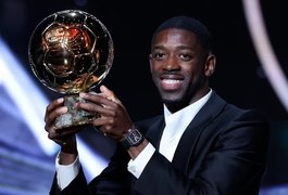 Dembélé supera Lamine Yamal e conquista Bola de Ouro 2025; Raphinha fica em 5º