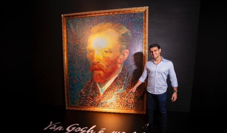 'Exposição Van Gogh conecta Maceió ao mundo', afirma JHC