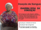 Avó de jornalista alagoana precisa de doação de sangue para cirurgia após fratura no fêmur