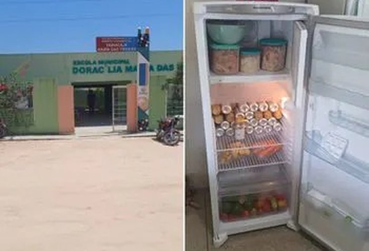 Vereador encontra cerveja em geladeira de escola, no Sertão alagoano