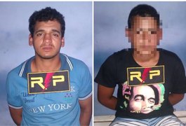 PM prende assaltantes armados e recupera motocicleta roubada em Arapiraca