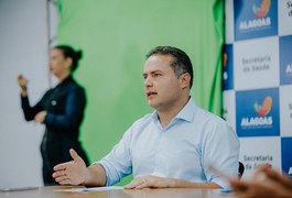 “Pico da pandemia já passou em todas as regiões”, diz Renan Filho, ao exibir dados