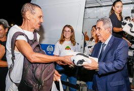 Tribunal de Justiça de Alagoas doa ﻿200 cobertores para ﻿população de rua nas praças Deodoro e dos Martírios