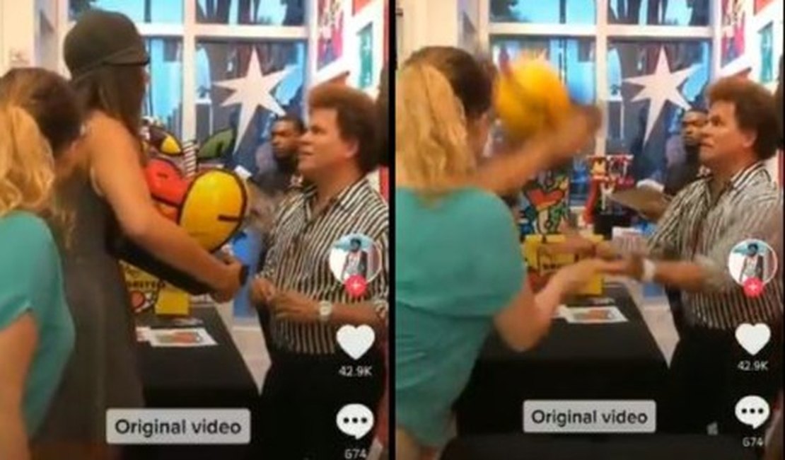 Romero Britto nega ter desrespeitado funcionários de restaurante e afirma que vídeo é de 2017