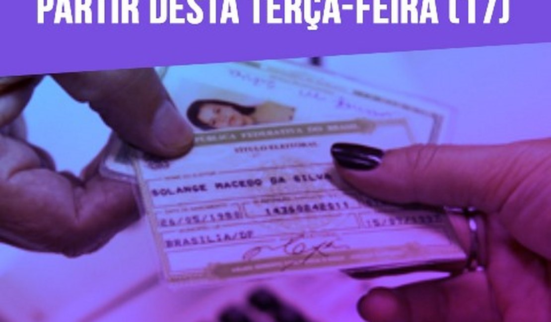 Eleitores podem solicitar transferência temporária de domicílio a partir desta terça-feira (17)