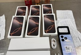 PF apreende R$ 65 mil em eletrônicos não declarados no Aeroporto Zumbi dos Palmares