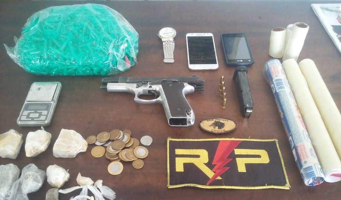 Polícia desarticula 'boca de fumo' no Nova Esperança, em Arapiraca