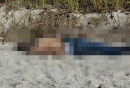 Homem é encontrado morto na faixa de areia da Praia do Sobral, em Maceió
