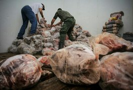 FPI recolhe mais 5,5 toneladas de carne imprópria para consumo, em Arapiraca