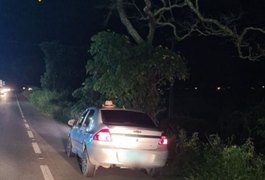 Carro furtado em Joaquim Gomes é localizado pela PRF em Pilar