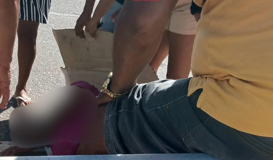 Homem de 76 anos é atropelado na AL-220, em Craíbas, e motorista foge sem prestar socorro