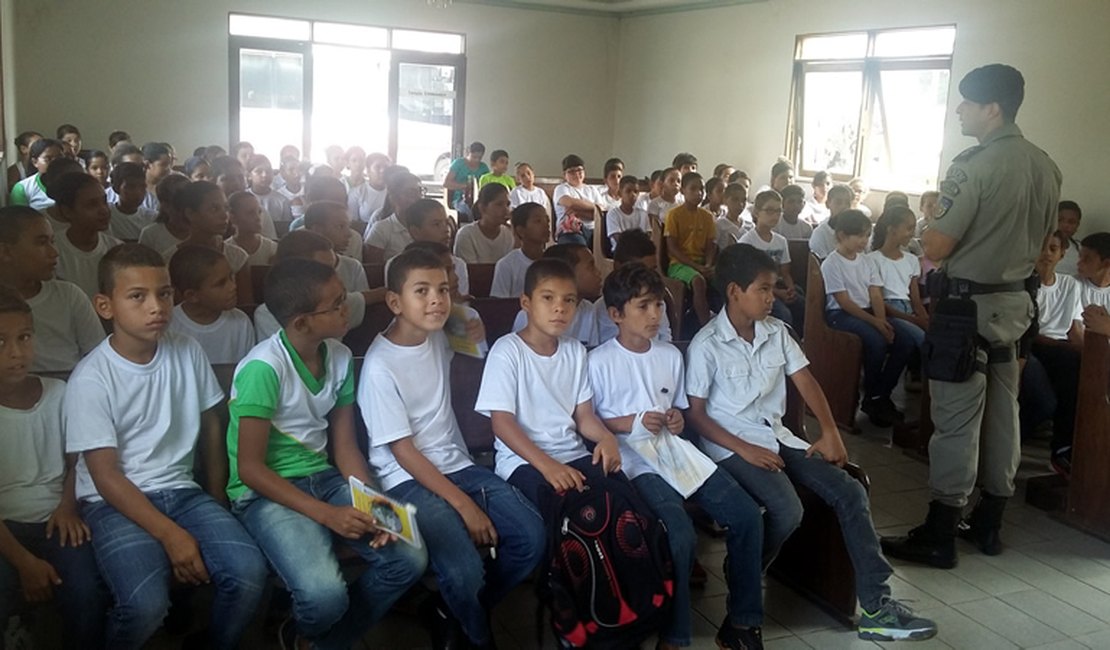 3º Batalhão inicia 7ª edição do Projeto Pelotão Mirim, em Arapiraca