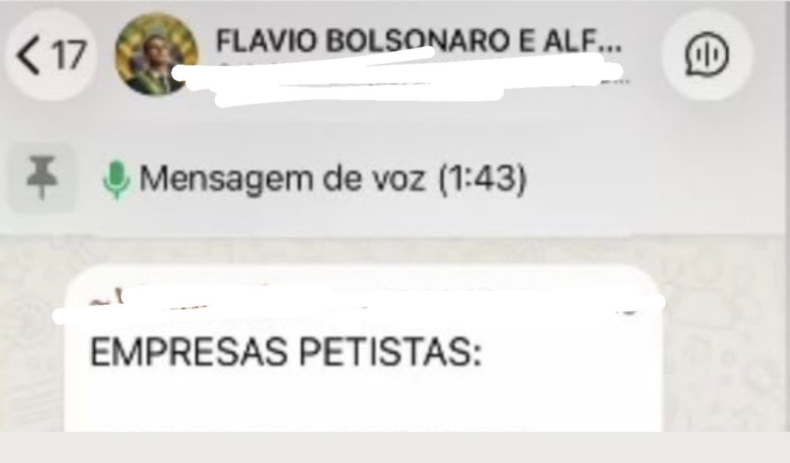 Após derrota nas urnas, grupos de bolsonaristas divulgam listas de empresas para boicote em Arapiraca e Alagoas