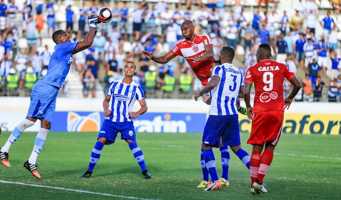 Clássico pela Série B registra o pior público do ano entre CSA e CRB