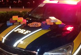PRF prende homem com 17kg de pasta base de cocaína