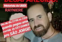 Veículo de motorista por aplicativo é localizado por amigo, mas rapaz segue desaparecido