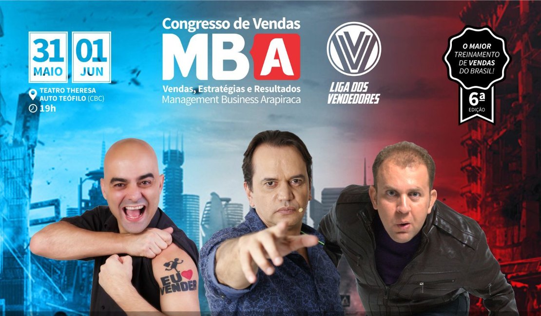 Congresso MBA 2017 de Arapiraca está com inscrições abertas