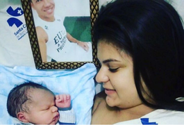 Nasce filho de Thiaguinho, jogador morto em acidente da Chapecoense