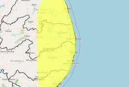 Inmet emite alerta de chuvas para 35 municípios de Alagoas neste sábado