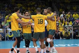 Brasil vence Venezuela e está no mundial de vôlei masculino