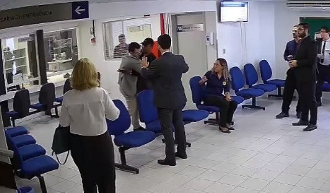 Advogado é agredido por empresário dentro de sala de espera do TRT, em Maceió