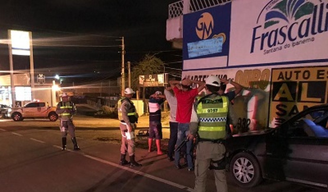BPRv registra três prisões por embriaguez ao volante em Santana do Ipanema