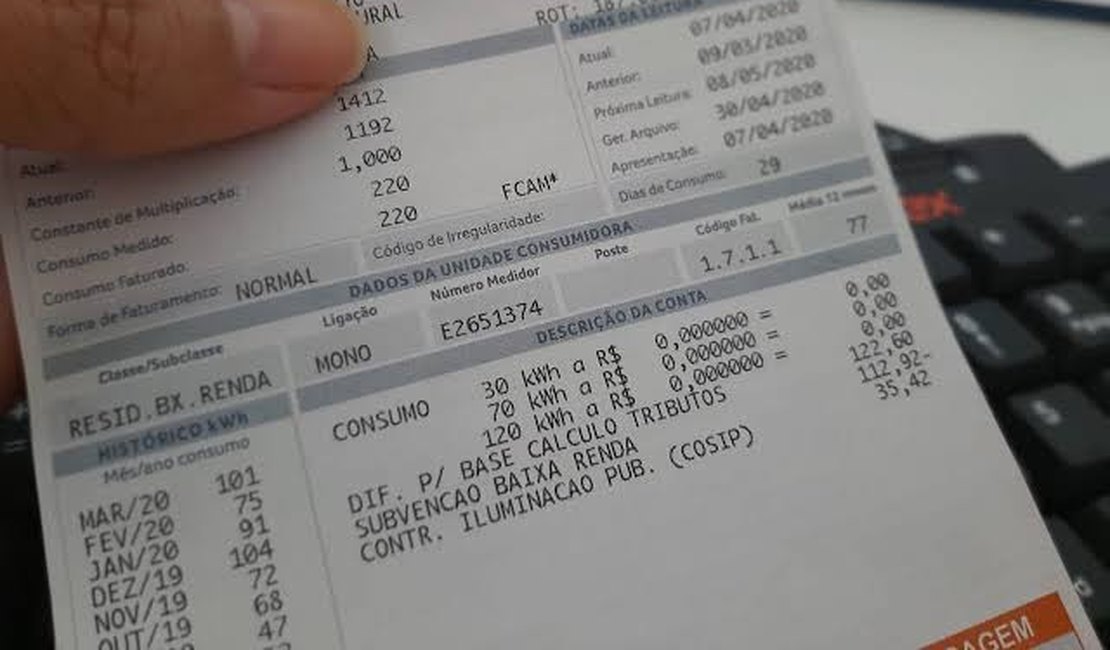 Contas de energia terão aumento; saiba quanto