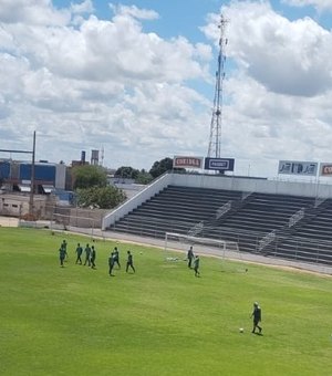 Cruzeiro de Arapiraca finaliza preparação para amistoso contra o Coruripe no Gérson Amaral