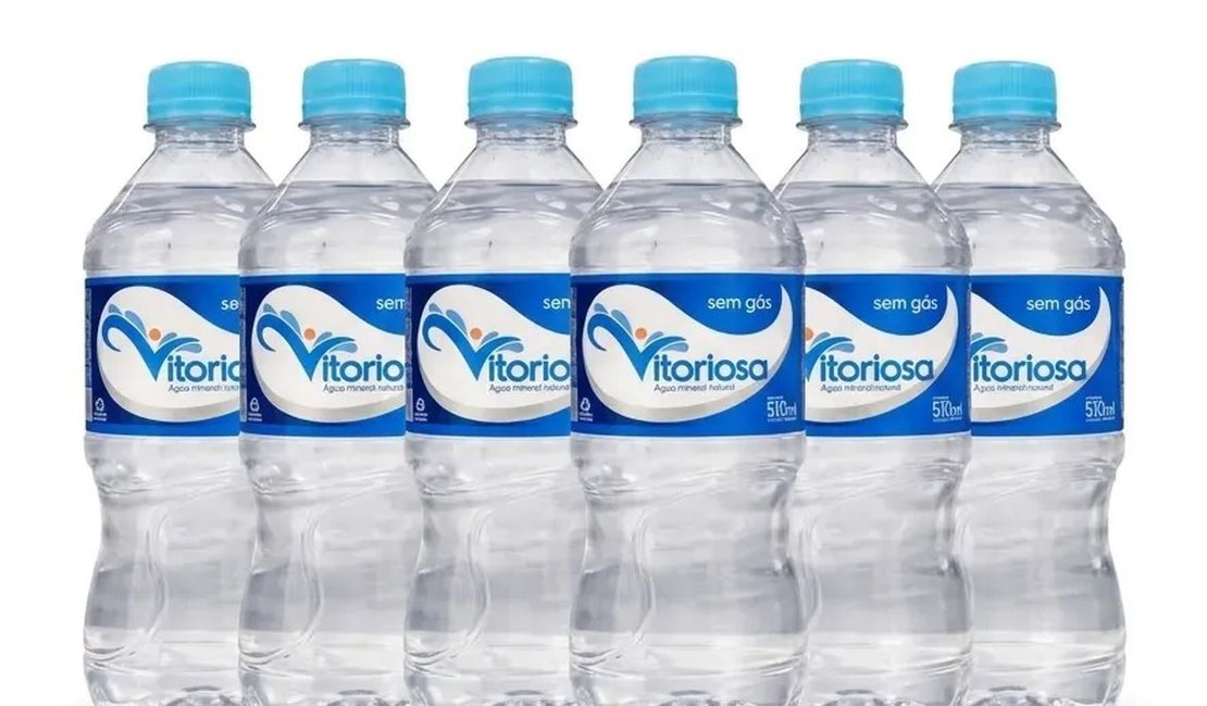 Anvisa interdita água mineral da marca Vitoriosa por conter coliformes