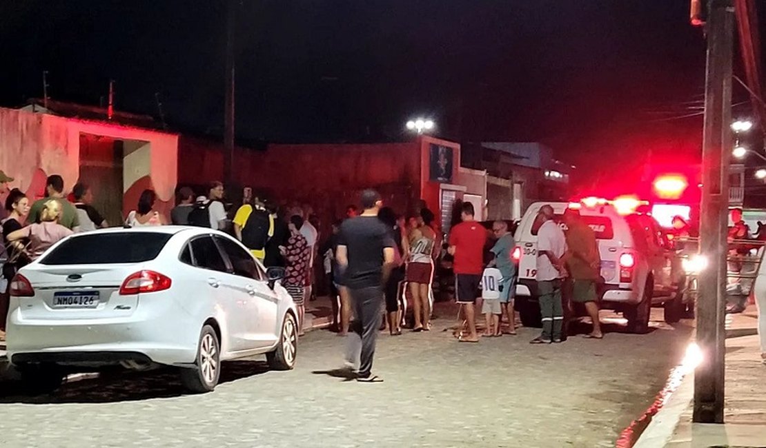 Homem mata evangélico, ameaça o próprio filho e acaba alvejado por ele, em Rio Largo