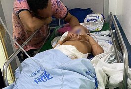 Criança que foi jogada do 4° andar pela madrasta em Maceió recebe alta do hospital