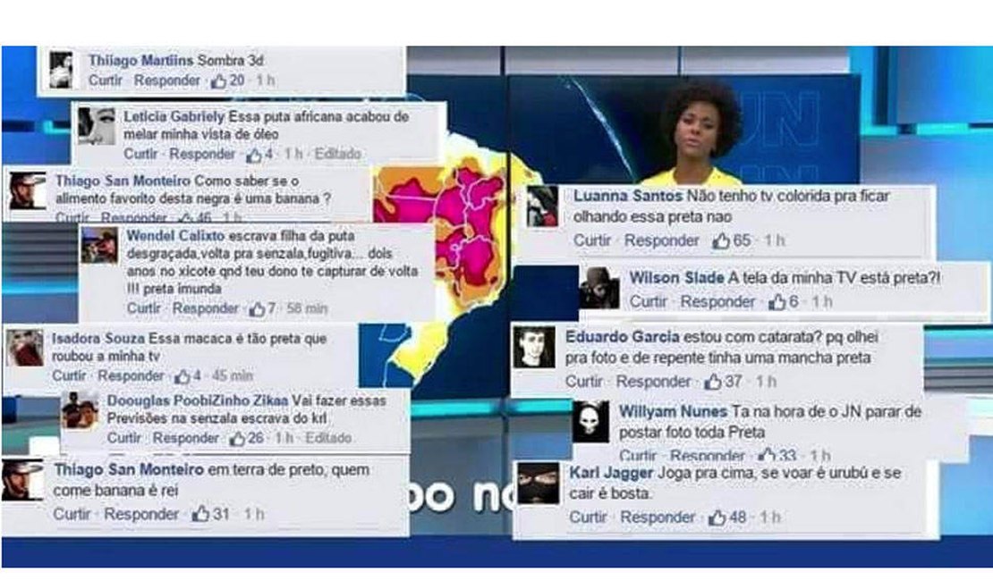 Racismo contra Maju, apresentadora do tempo do ''Jornal Nacional'', gera campanha