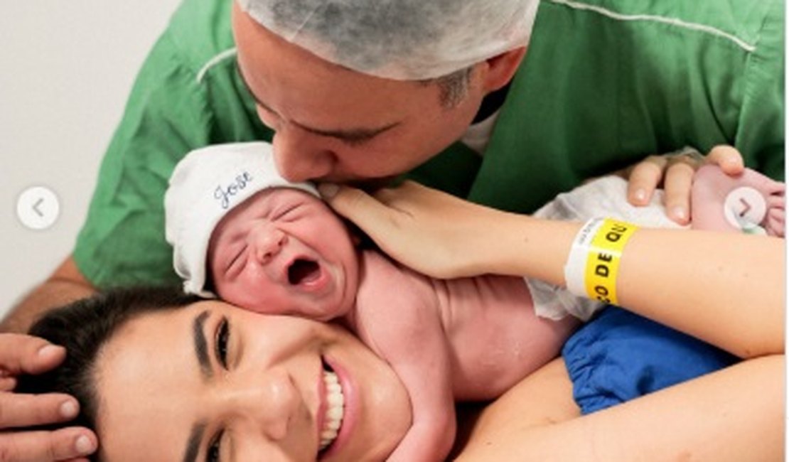 Governador Paulo Dantas celebra nascimento do filho José